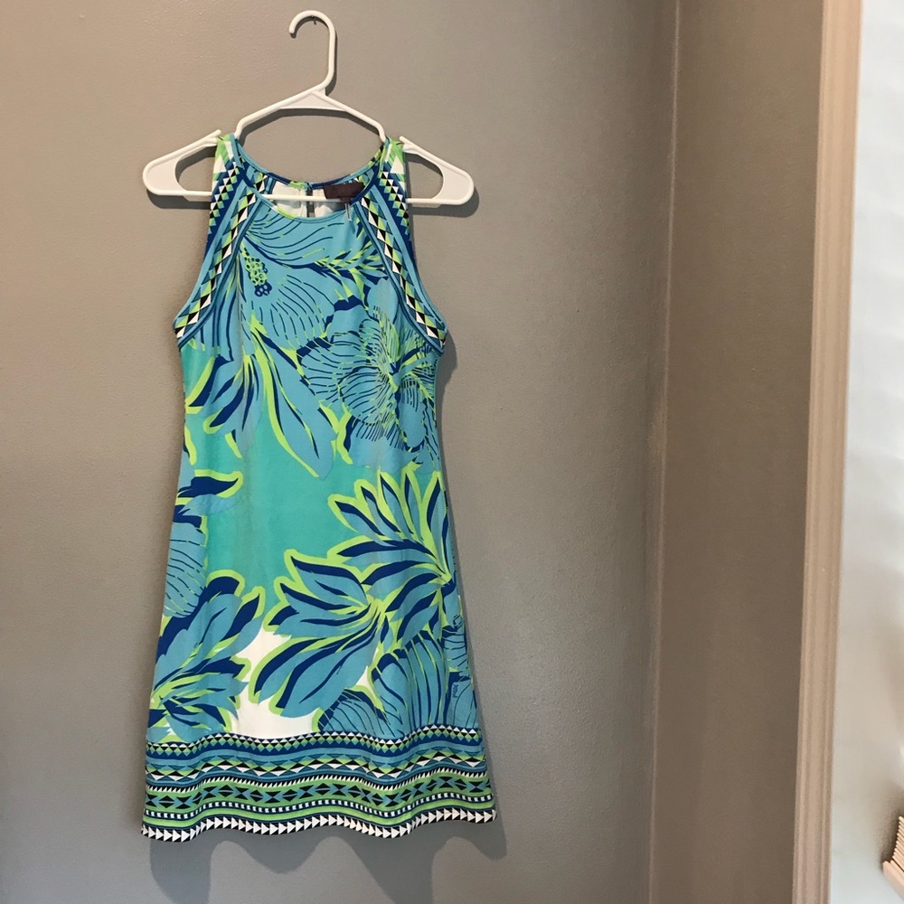 Hale Bob Sleeveless Pattern Dress